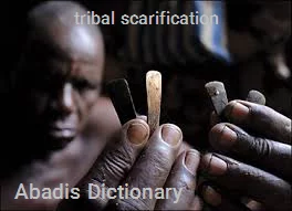 tribal scarification